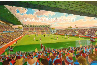 Turf Moor Stadium New Fine Art Print - Burnley FC